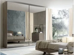 Clearance Armadio Armadio mod.visual a 2 ante-scorrevoli-maxi a specchio in promo-sconto del 40% realizzato in specchio di scontato -46% Armadi
