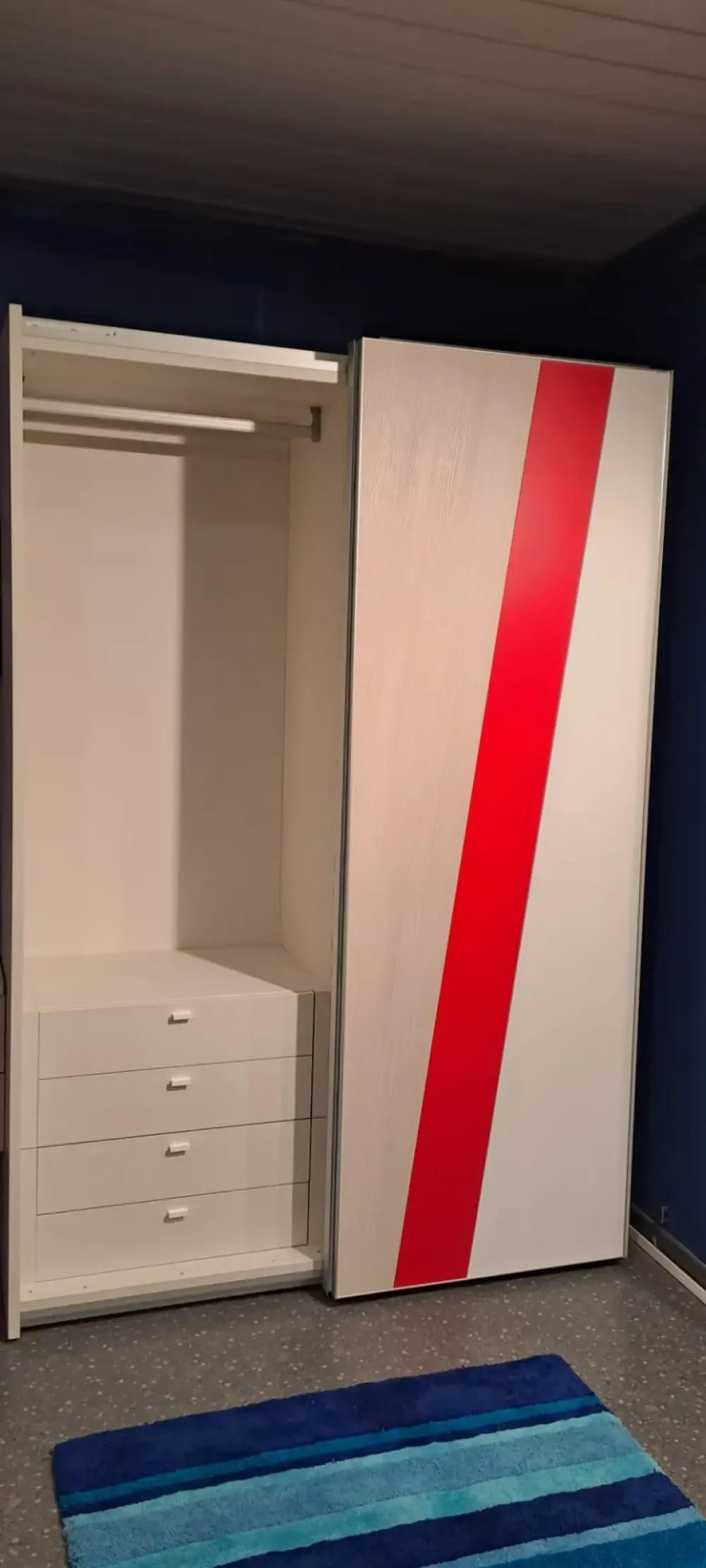 ARMADIO Armadio navy di Moretti compact in OFFERTA OUTLET^Moretti Compact Camerette Best