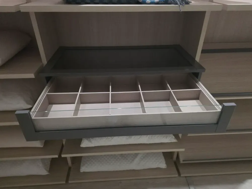 Armadio Cabina armadio golf pronta consegna a senza ante in Offerta Outlet^Colombini Casa Sale