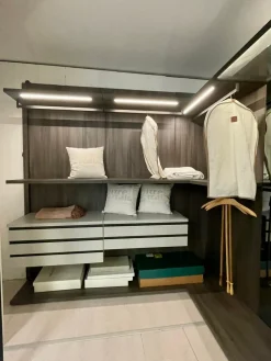 Sangiacomo Armadio cabina armadio in laminato opaco Cabina armadio panorama di- Armadi