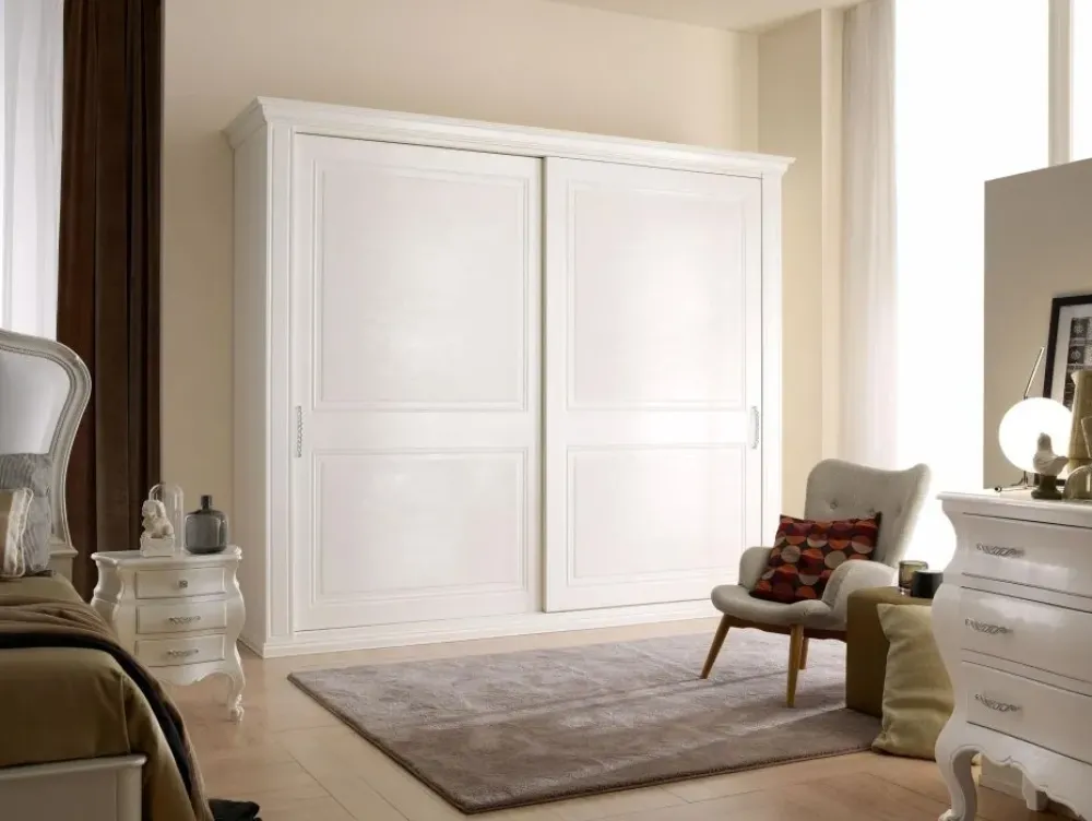 Armadio classico mod. Ida a 2 ante scorrev. Maxi scontato del 65%. . Prezzi Outlet!^Artigianale