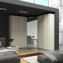 Outlet Armadio con ante battenti a prezzo scontato modello Cabina armadio angolare anta battente di Armadi