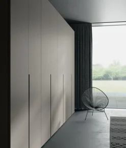 Collezione esclusiva Armadio con ante battenti moderno Armadio battente anta gola 01 Mottes selection a prezzo scontato- Armadi