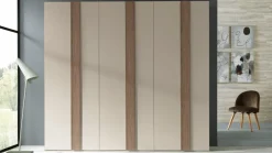 Collezione esclusiva Armadio con ante battenti a prezzo scontato modello Abaco  122 night collection  di- Armadi