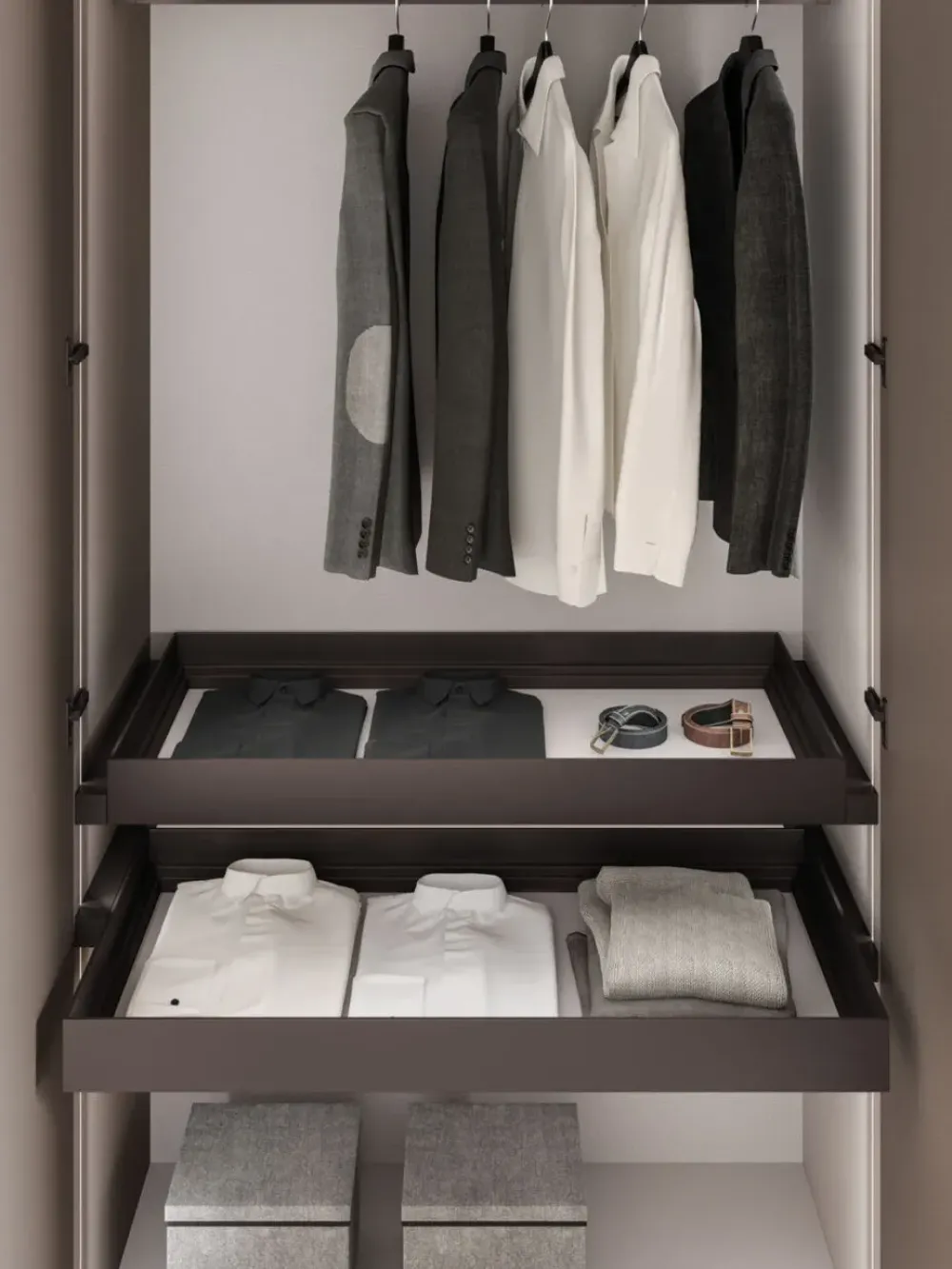 Armadio con ante battenti modello Armadio battente night 11 scontato del 40%^Orme Outlet