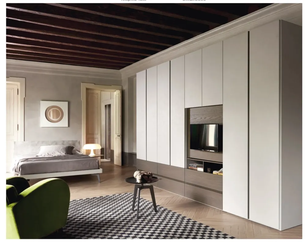 Sangiacomo Armadio con ante battenti Odeon tv a prezzo ribassato- Armadi