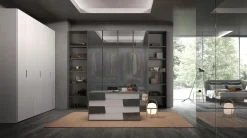 Armadio con ante battenti design Vetro a prezzo ribassato^Mobilgam Clearance