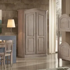Outlet Armadio con ante battenti classico Armadio art 301 a a prezzo ribassato Armadi