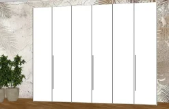 Clearance Armadio con ante battenti moderno 6antepromo con cassettiere a prezzo ribassato Armadi