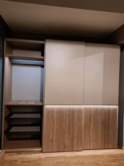 Febal Armadio con ante scorrevoli moderno Halley a prezzo ribassato- Armadi