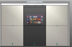 Discount Armadio con ante scorrevoli modello Night 29 scontato del 50% Armadi
