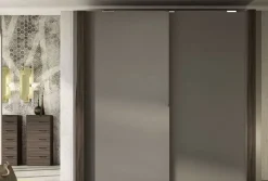 Outlet Etnico Armadio con ante scorrevoli a prezzo scontato modello Armadio  etno ante scorrevoli con maniglioni infinity dark    di- Armadi