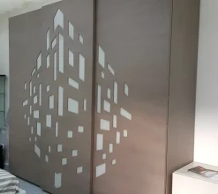 Armadio con ante scorrevoli moderno Metropolis   a prezzo ribassato^Mazzali Discount