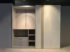 Orme Armadio con ante scorrevoli moderno Terna a prezzo scontato- Armadi