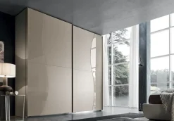 Armadio con ante scorrevoli moderno Twist Maronese a prezzo ribassato Armadi