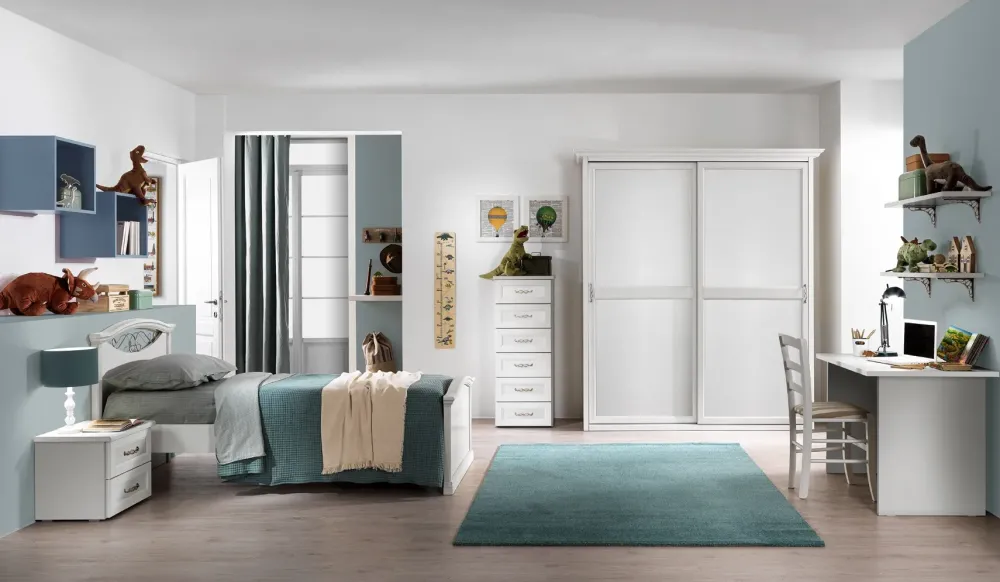 Collezione esclusiva Armadio con ante scorrevoli classico Artemide a prezzo ribassato- Armadi