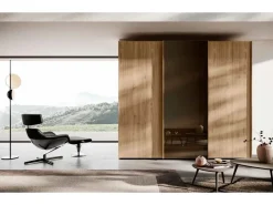 Artigianale Armadio con ante scorrevoli moderno Arm20 a prezzo scontato- Armadi