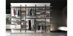 Best Armadio con cabina armadio a prezzo scontato modello System soul 4 di Armadi