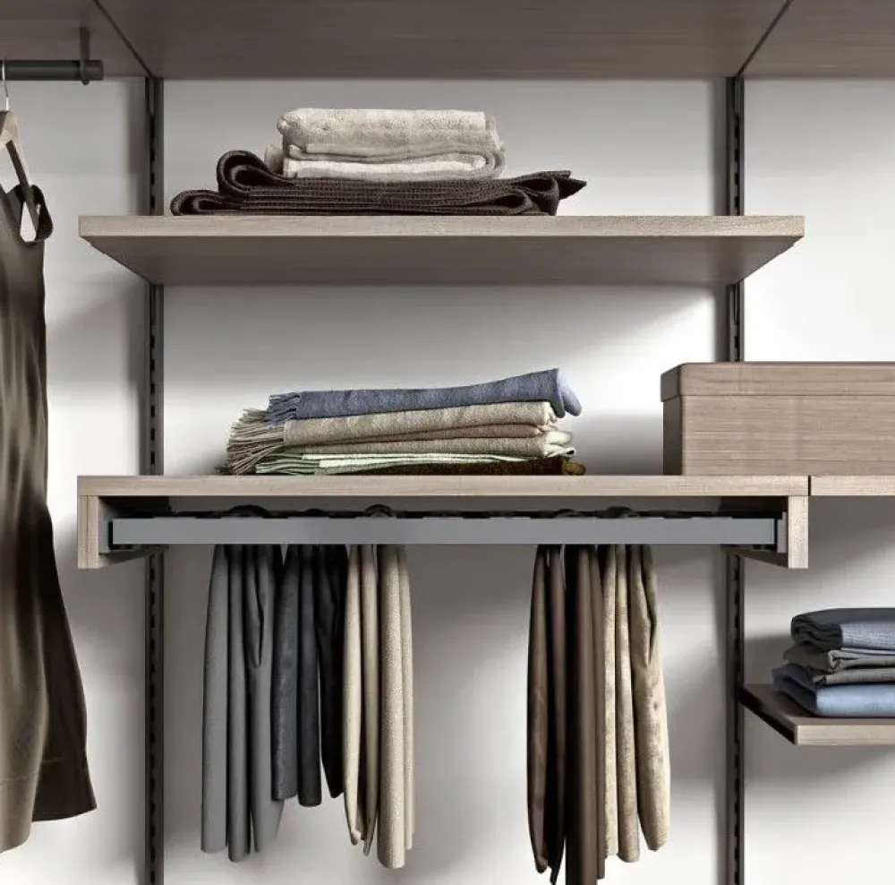 Armadio con cabina armadio moderno Z04 * a prezzo scontato^Artigianale Best