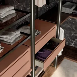 Homes Armadio con cabina armadio Cabina armadio skeletro a prezzo ribassato- Armadi