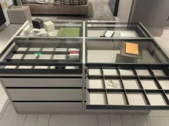 Mercantini Armadio con cabina armadio moderno Virgo a prezzo scontato- Armadi