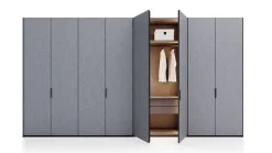 Artigianale Armadio design con Sei ante modello Orchidea di- Armadi