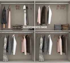 Armadio design Riga maxi  con uno sconto imperdibile^Collezione esclusiva Discount