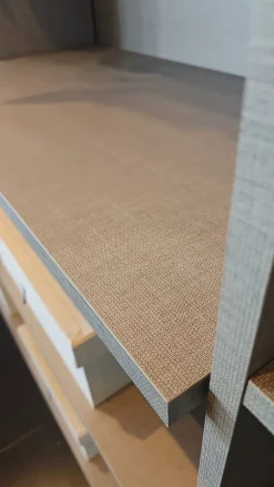 Armadio di modello Ta tac in laminato materico con sconto -40%^Adok New