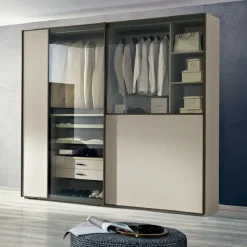 Armadio di modello Ego in laminato opaco con sconto -42%^Gierre Mobili Clearance