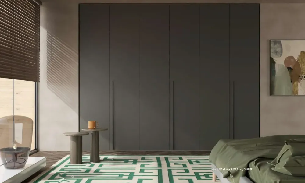 Imamobili Armadio di modello Mw in laminato opaco con sconto -30%- Armadi