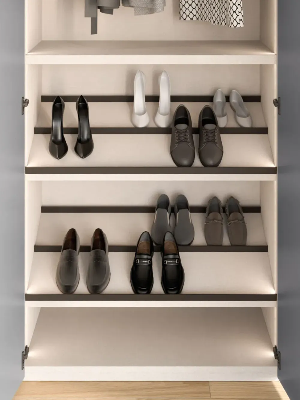 Hot Armadio di modello Armadio battente night 14 in laminato materico con sconto -40% Armadi