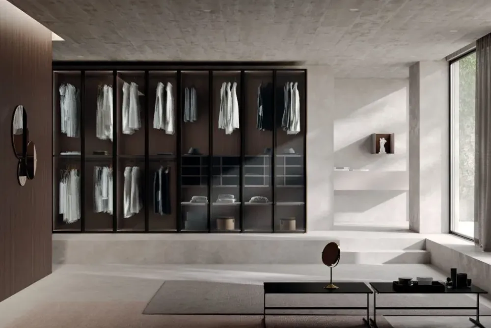 Armadio di modello Glass in vetro con sconto -31% Armadi