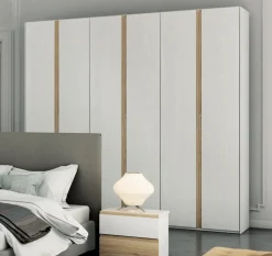 New Armadio Gamma oak con ante battenti SCONTATO a PREZZI OUTLET Armadi