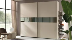 Hot Armadio Gierre scontato 40%. 2 ante scorrevoli in laminato opaco. Mod. Dublino. Armadi