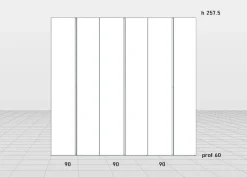 Imamobili Armadio Imagola con ante battenti SCONTATO a PREZZI OUTLET- Armadi