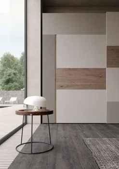 Mobilgam Armadio in laccato opaco Comp 310 a marchio scontato -23%- Armadi