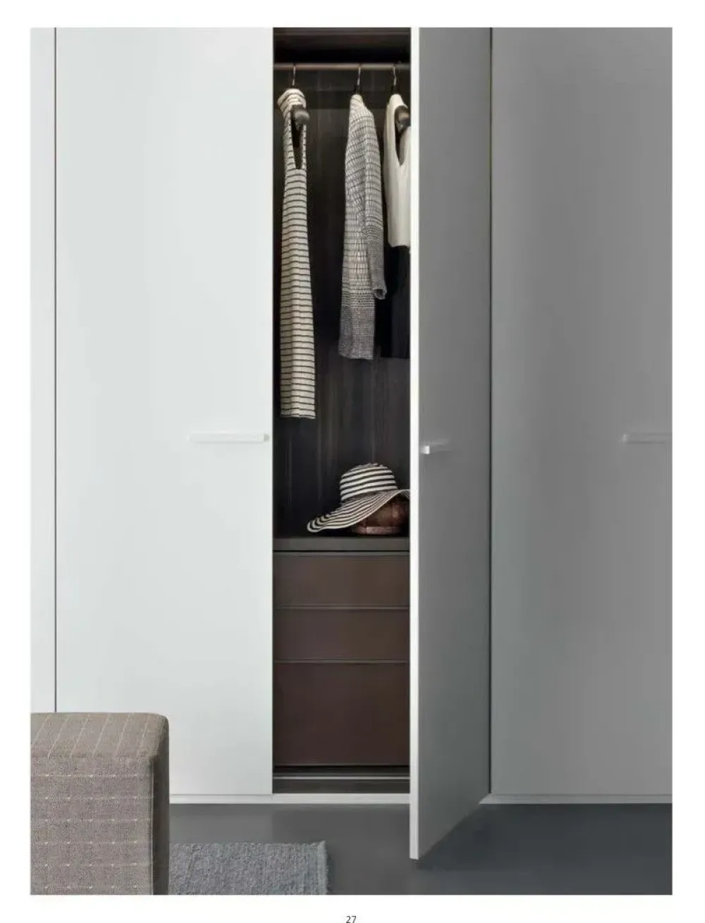 Giellesse Armadio in laminato materico Arizona a marchio scontato -30%- Armadi