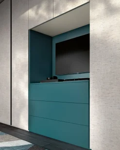 ZG Mobili Armadio in laminato materico Power 21 a marchio scontato -40%- Armadi