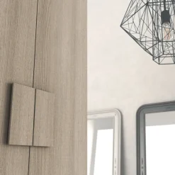 Collezione esclusiva Armadio in laminato materico Nature a marchio scontato -45%- Armadi