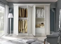 Collezione esclusiva Armadio in legno Armadio 4 porte a marchio scontato -40%- Armadi