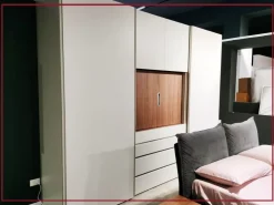 Armadio in legno Odeon breccia a marchio scontato -40%^Sangiacomo Online