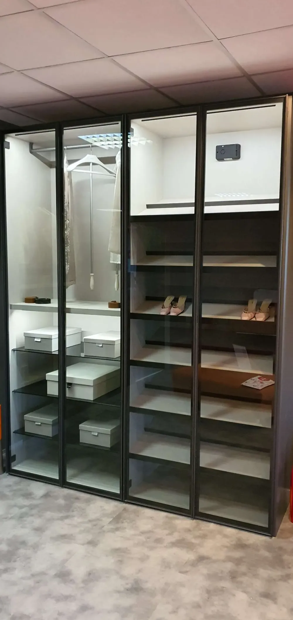 Tomasella Armadio Metropolis con ante battenti SCONTATO a PREZZI OUTLET- Armadi