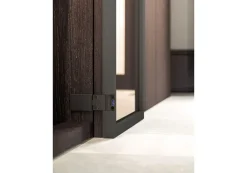 Pianca Armadio Milano realizzato in vetro di scontato -25%- Armadi