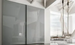 Outlet Armadio modello Cross di in vetro Armadi
