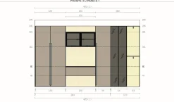 Artigianale Armadio moderno Arm42 PREZZI OUTLET- Armadi