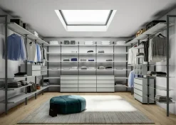 Armadio moderno Armadio a 6 ante mod.abaco con ante finitura calce in promo-sconto del 50% di a PREZZO OUTLET -44%^Gierre Mobili Sale