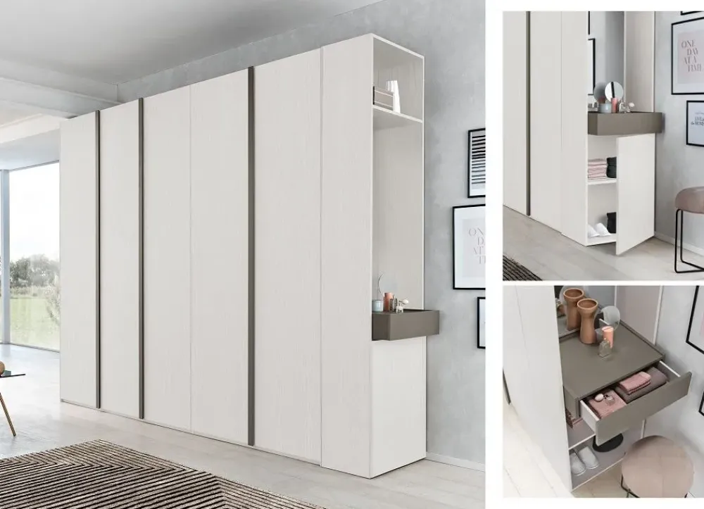 Gierre Mobili Armadio moderno Armadio mod. town con un ribasso imperdibile- Armadi