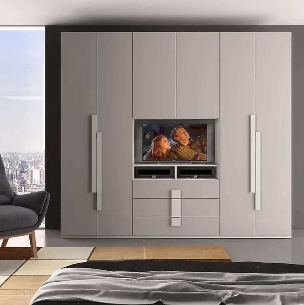 Armadio moderno Bologna di a PREZZO OUTLET -30%^Artigianale Best