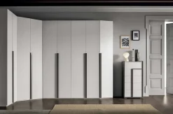 Sale Armadio moderno City angolo  con uno sconto imperdibile Armadi