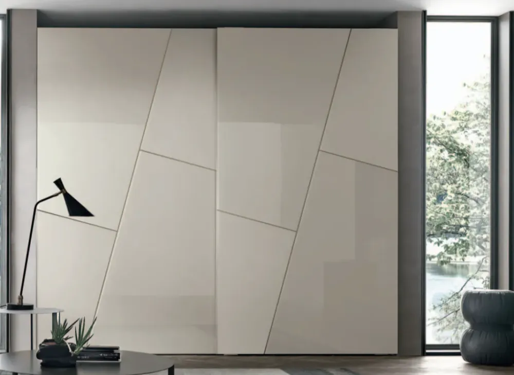 Best Armadio moderno con Due ante modello Cross di Armadi